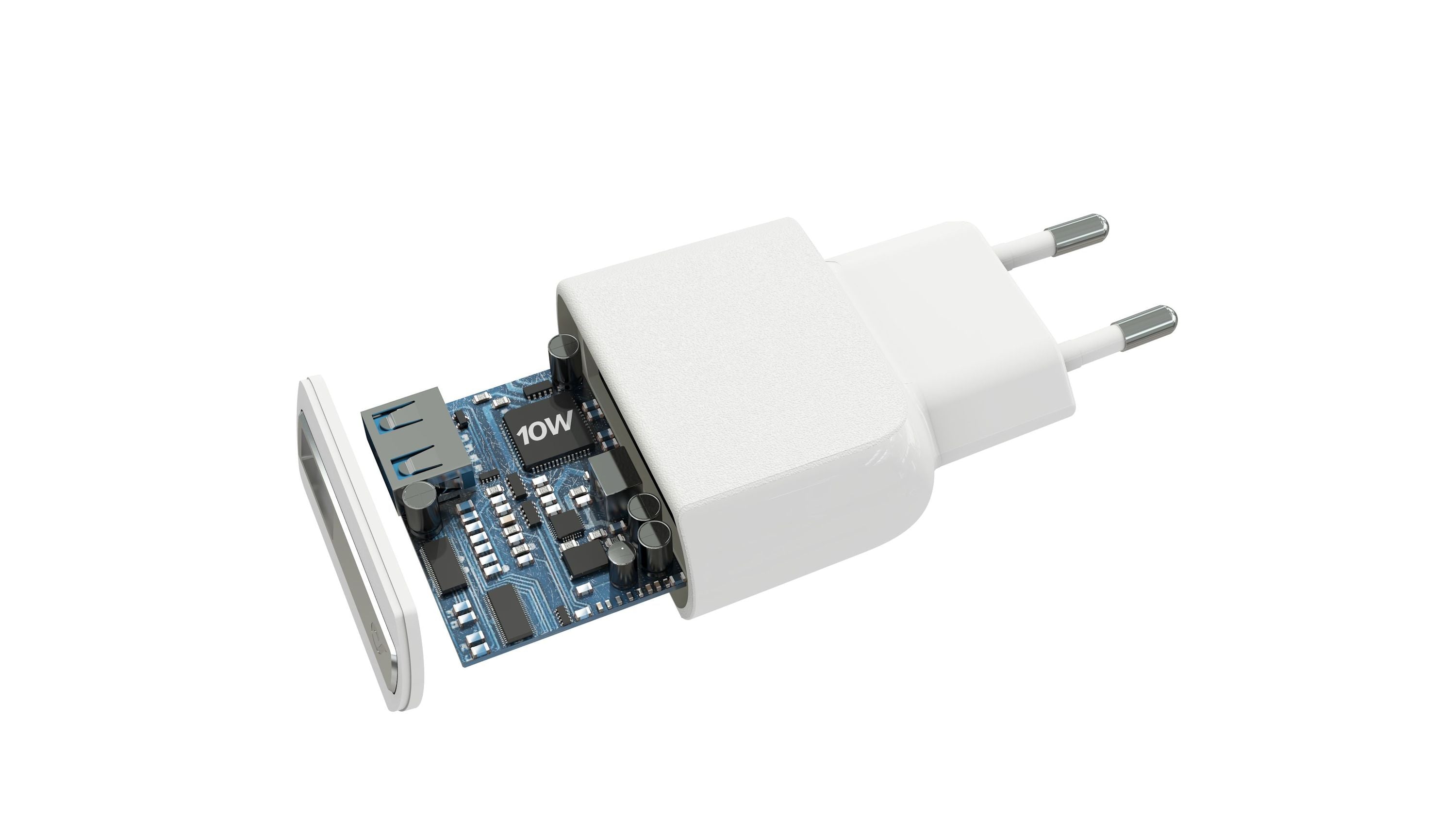 USB Charger Kit 12W - Lightning - iPhone, iPad, iPod