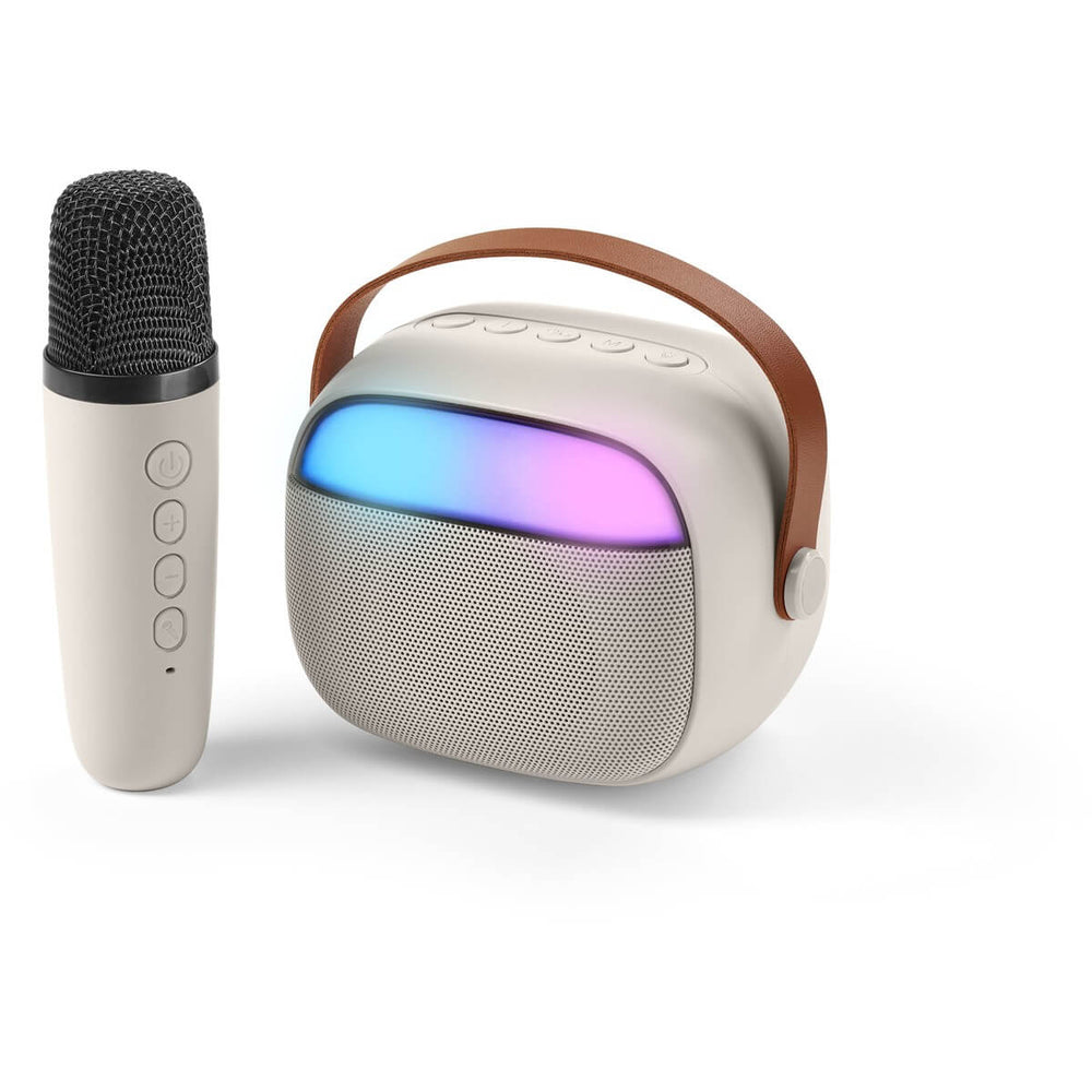 Speaker Bluetooth® Karaoke con microfono wireless incluso
