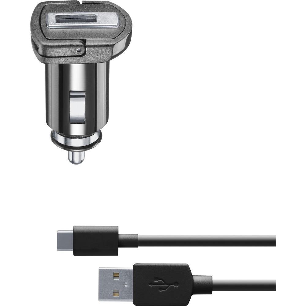 10W car charger with USB-C cable