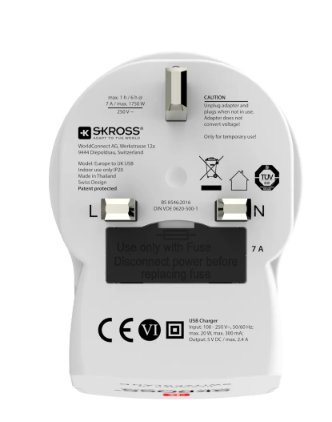 Adapter: Europa zu USA USB