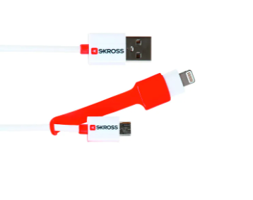 2in1 Charge'n Sync Micro USB & Lightning