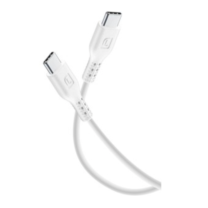 USB CABLE USB-C TO USB-C 3M WHITE