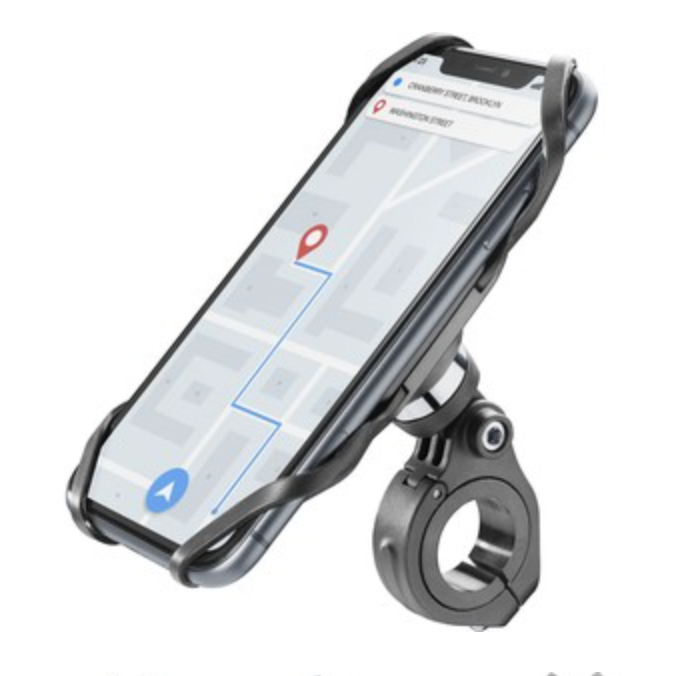 Support téléphone vélo Pro noir