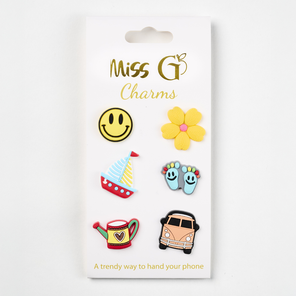 Set of 6 charms - Set 12