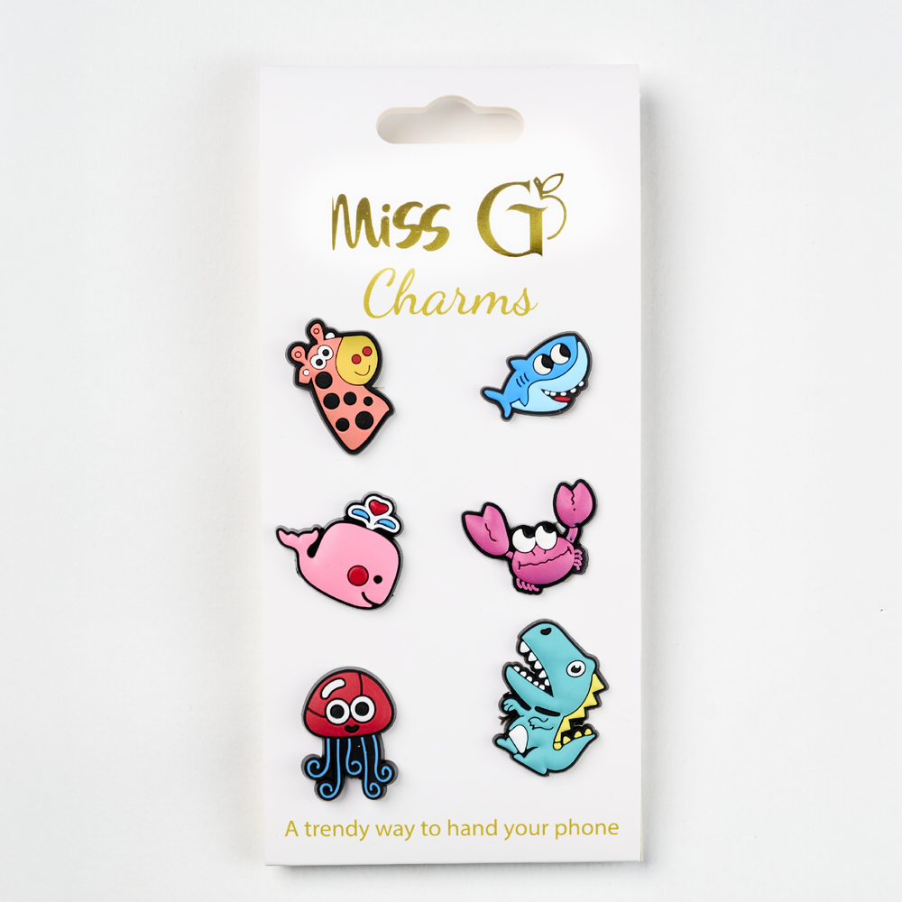 Set of 6 charms - Set 16