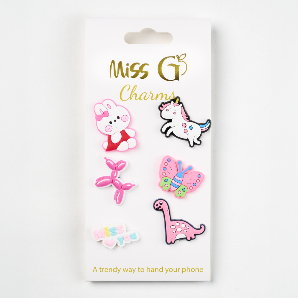 Set of 6 charms - Set 18