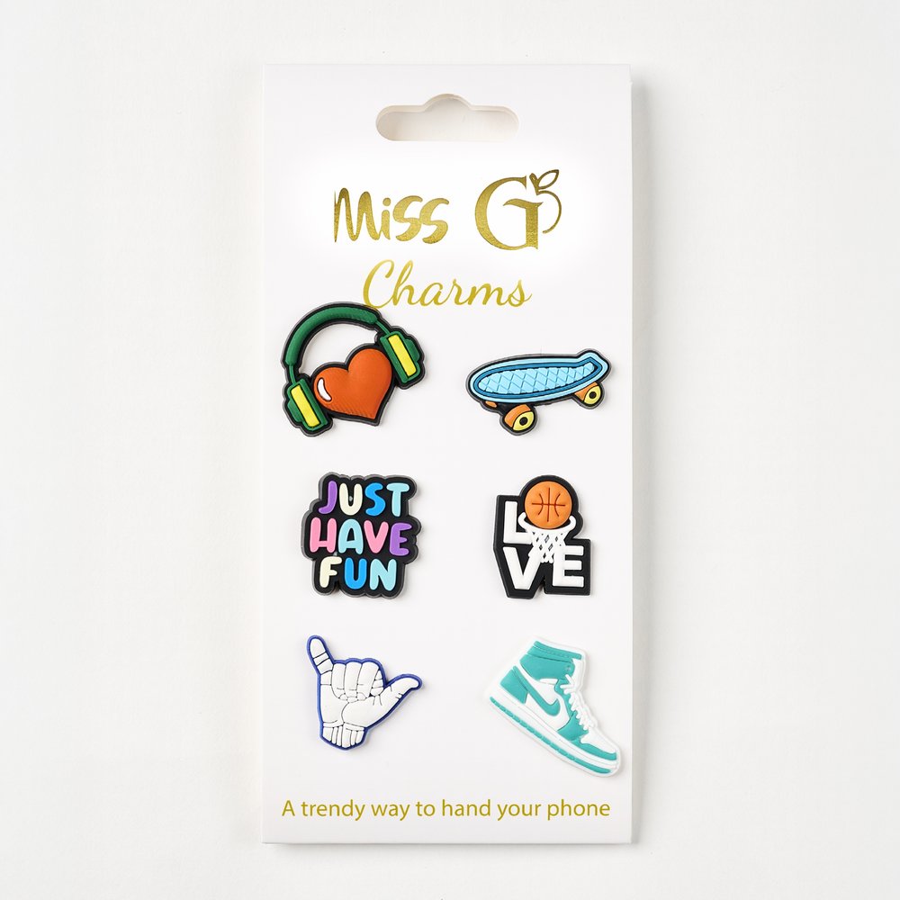 Set of 6 charms - Set 7