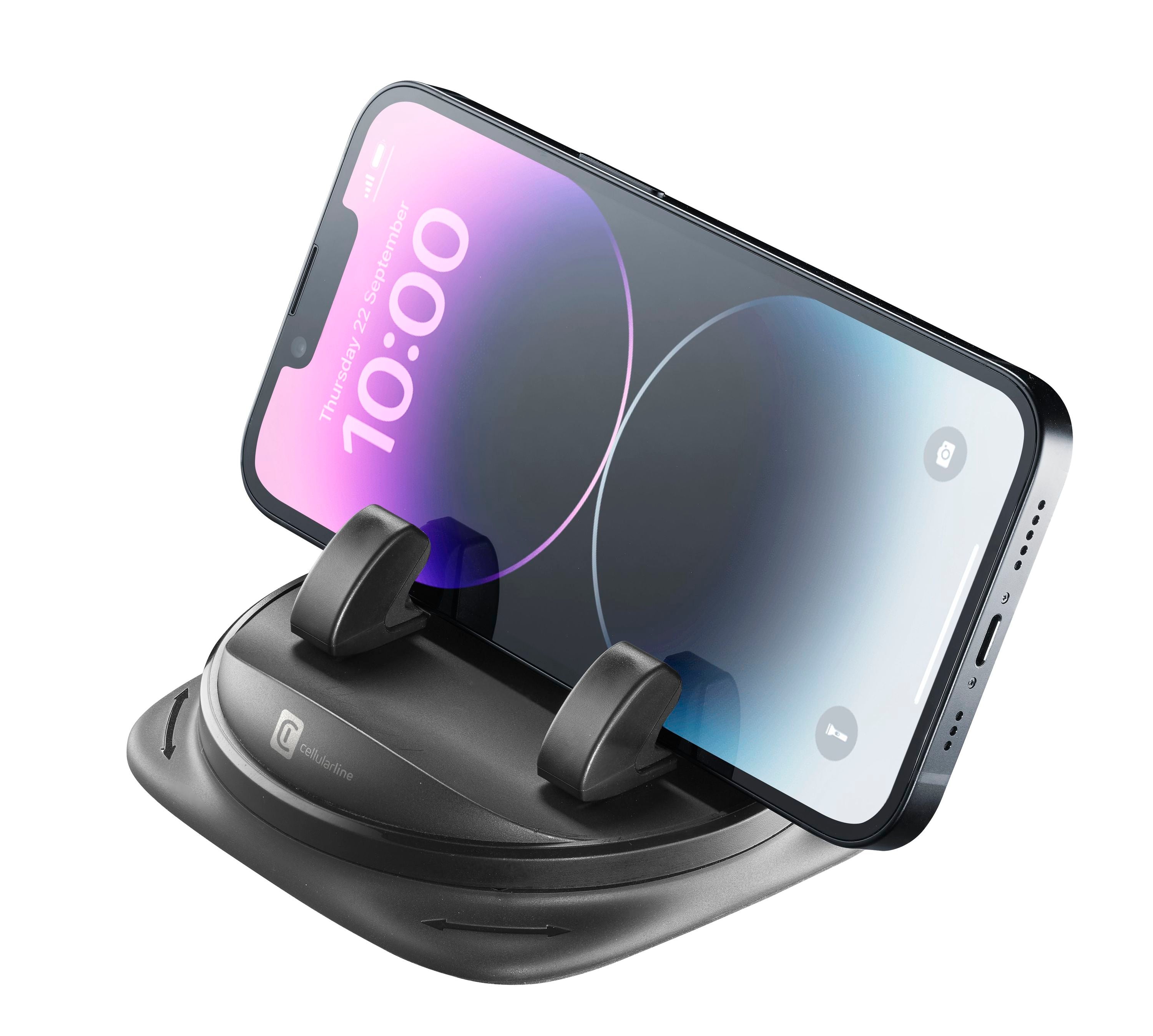 Rotating car phone holder