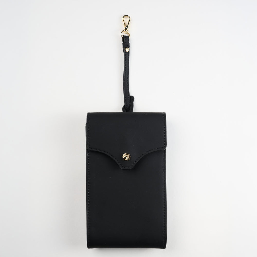 Smartphone bag with small storage compartment