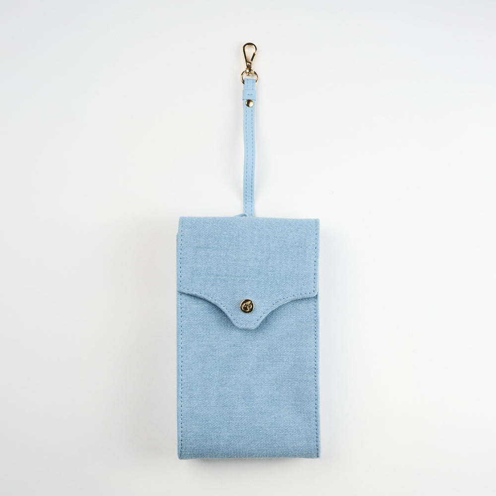 Smartphone bag with small storage compartment