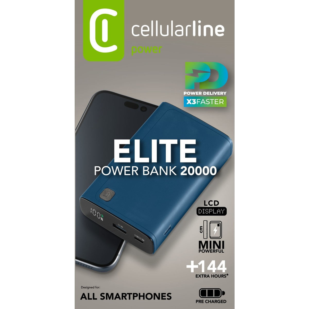 Elite, Portable Charger 20000mAh