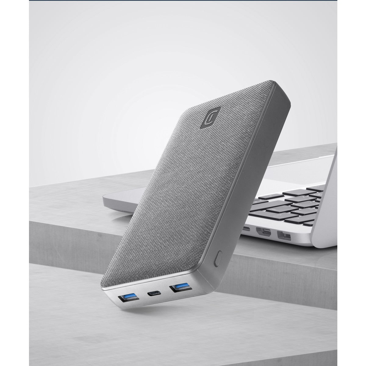 Portable 20,000mAh charger for LAPTOP and TABLET with fabric cover