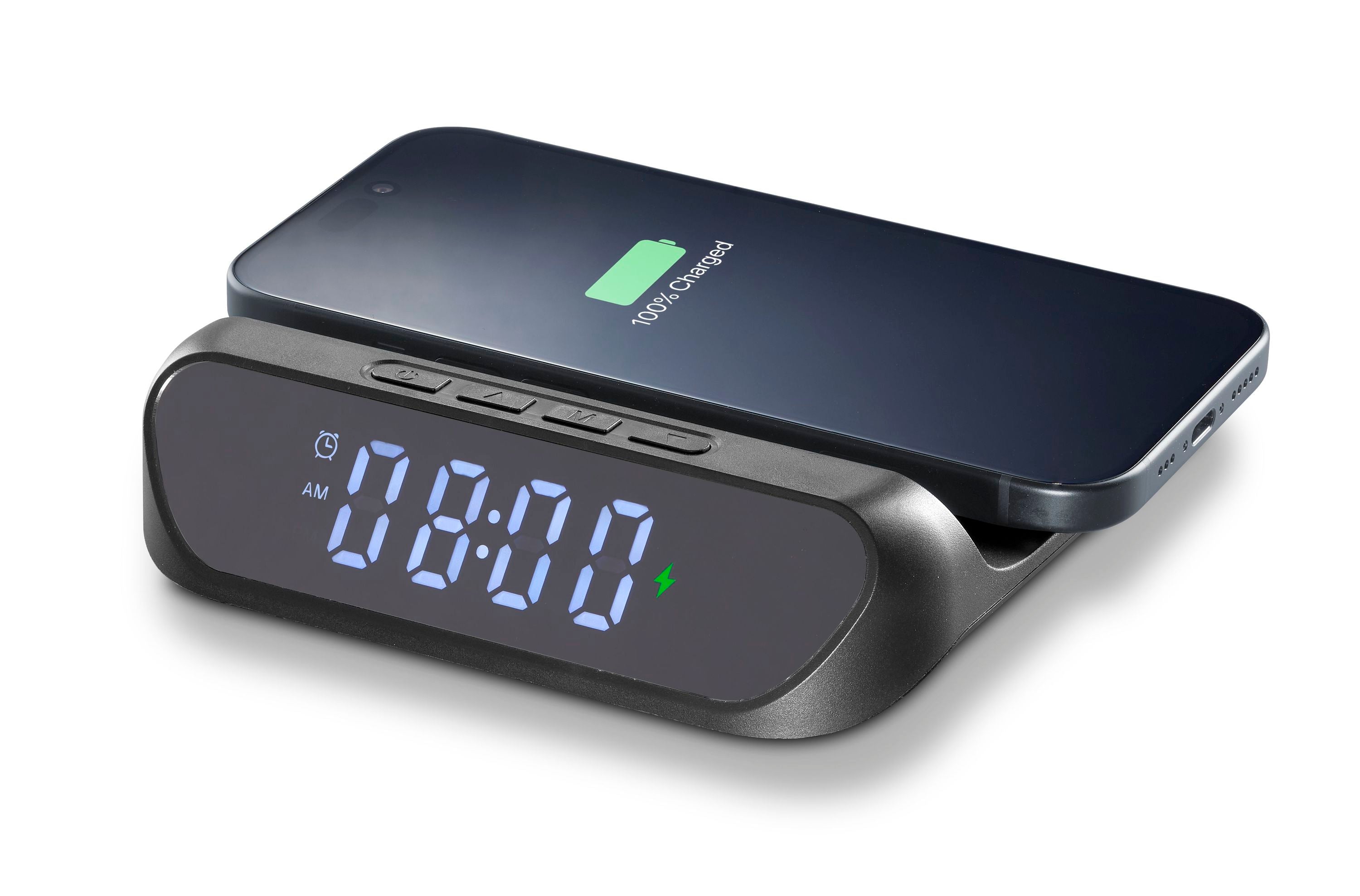 Wireless charging clock