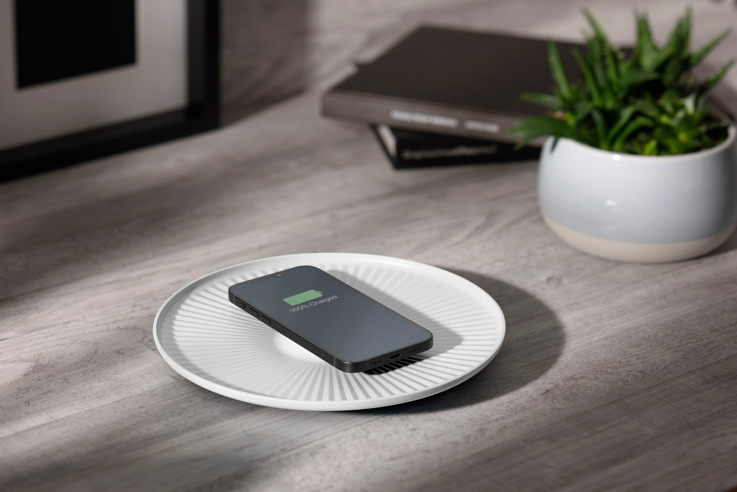 Lotus - Decorative Wireless Charger designed by Matteo Ragni