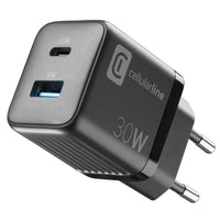 Cellularline Charger GaN Multipower Micro 30W