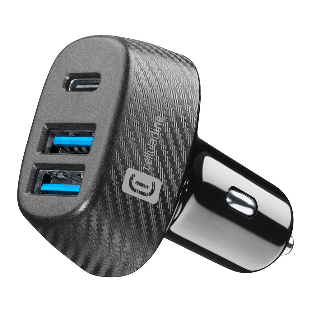Cellularline Car Charger Multipower Trio